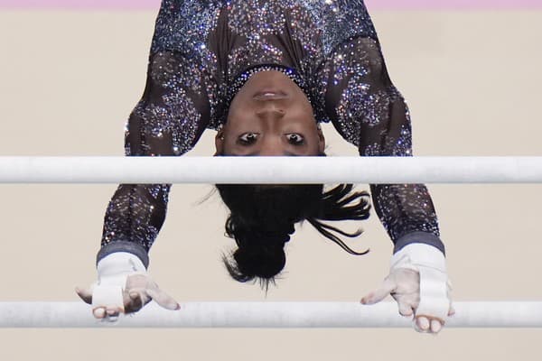 Americká gymnastka Simone Bilesová.