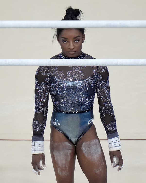 Americká gymnastka Simone Bilesová.