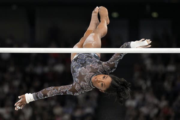 Americká gymnastka Simone Bilesová.