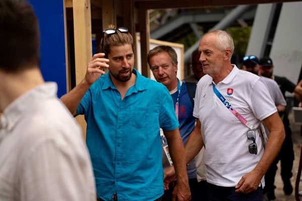 Peter Sagan zavítal do slovenského domu na OH 2024 v Paríži.