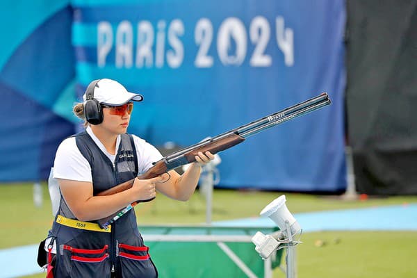 Vanesa predviedla na olympiáde v Paríži na strelnici skvelý výkon.