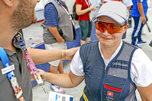 Vanesa predviedla na strelnici skvelý výkon.