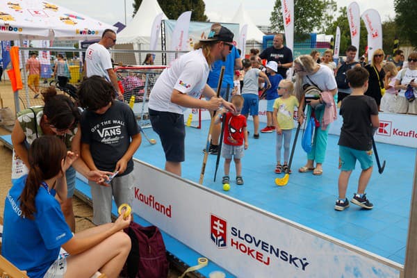 Olympijský festival na bratislavskej Kuchajde je plný športu a zábavy.