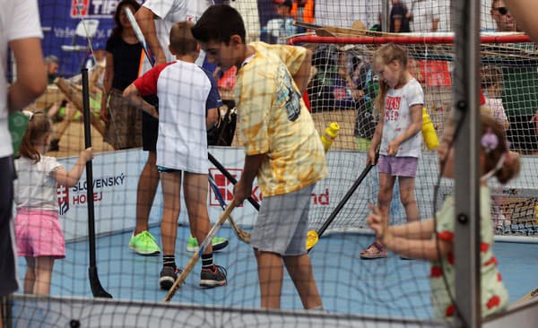 Olympijský festival na bratislavskej Kuchajde je plný športu a zábavy.