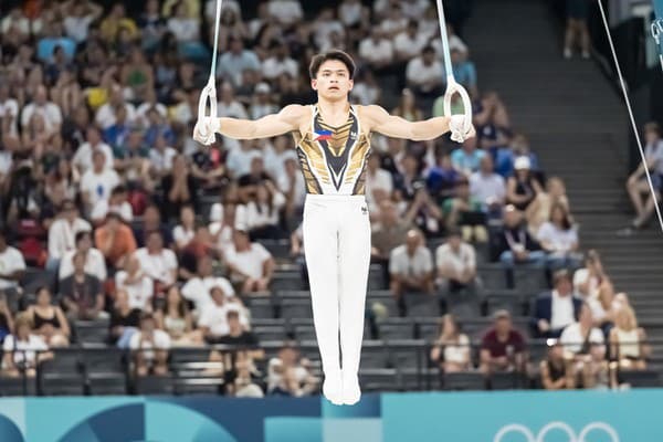 Filipínsky gymnasta Carlos Edriel Yulo.