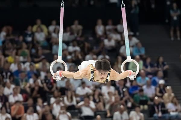 Filipínsky gymnasta Carlos Edriel Yulo.