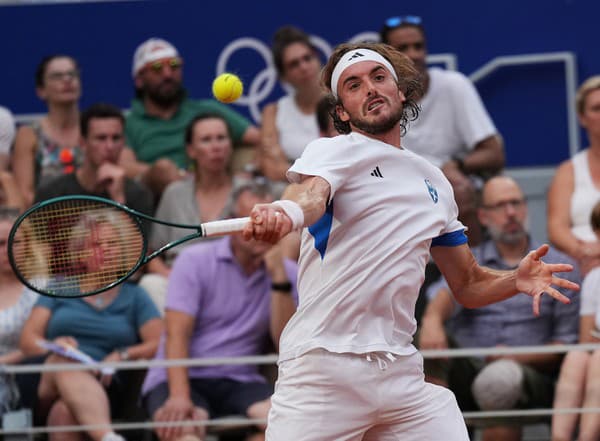 Grécky tenista Stefanos Tsitsipas.