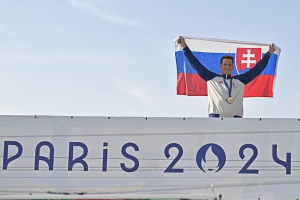 Jediná medaila, ktorá dorazila na Slovensko z Paríža. Bronz získal Matej Beňuš.