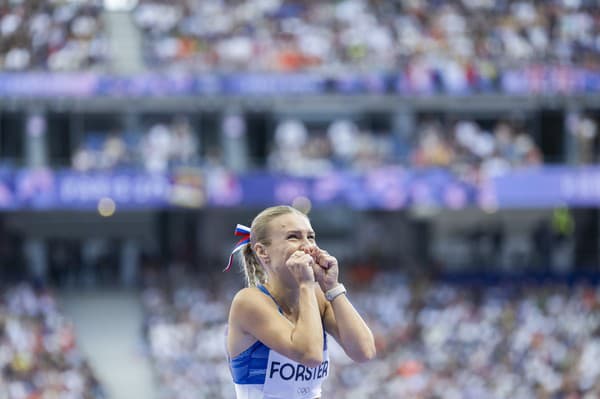 Slovenská atlétka Viktória Forster.