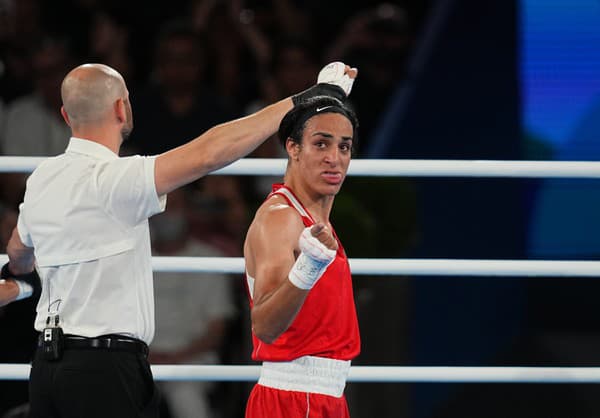 Alžírska boxerka Imane Khelifová