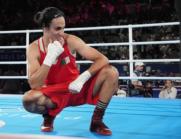 Alžírska boxerka Imane Khelifová