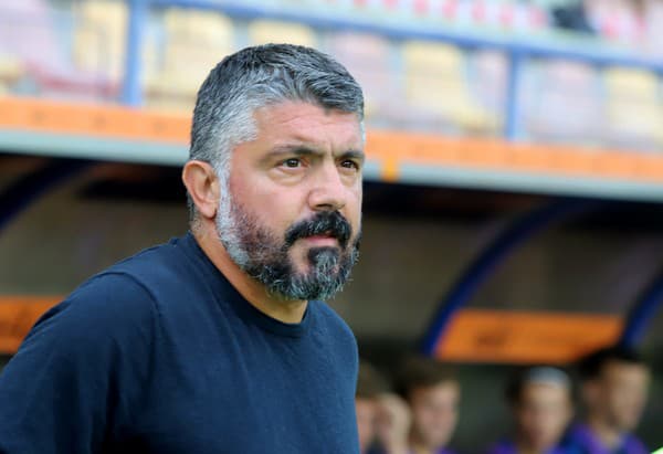 Na snímke hlavný tréner mužstva Hajduk Split Gennaro Gattuso.