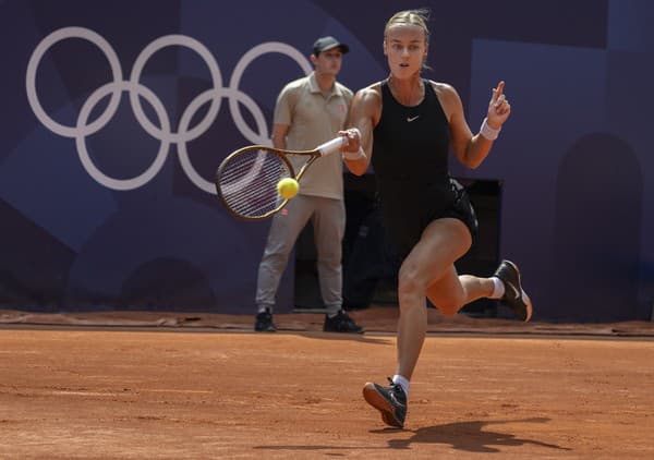 Slovenská tenistka Anna Karolína Schmiedlová.