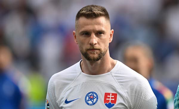 Slovenský futbalový obranca Milan Škriniar.