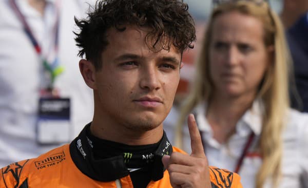 Brit Lando Norris z tímu McLaren.