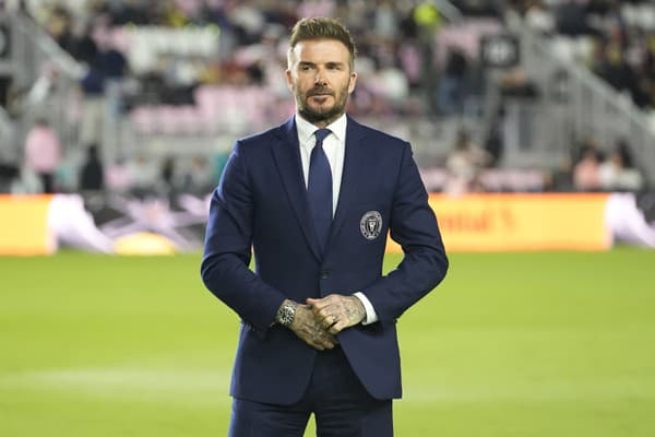 Bývalý futbalista David Beckham. 