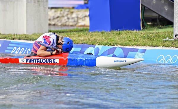 Kajakárka Mintálová prežívala po prejazde olympijským cieľom smútok.