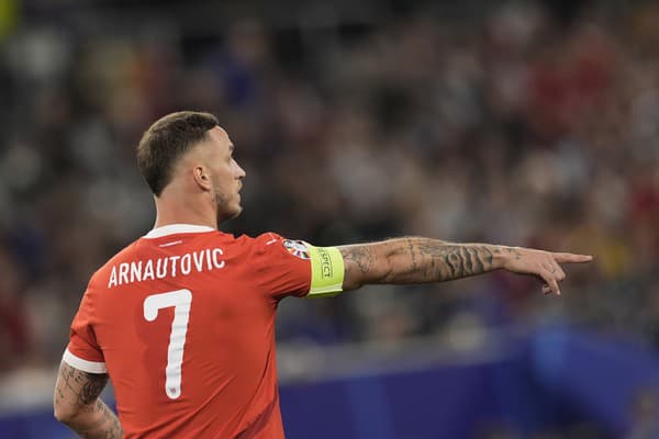 Rakúsky futbalista Marko Arnautovič.