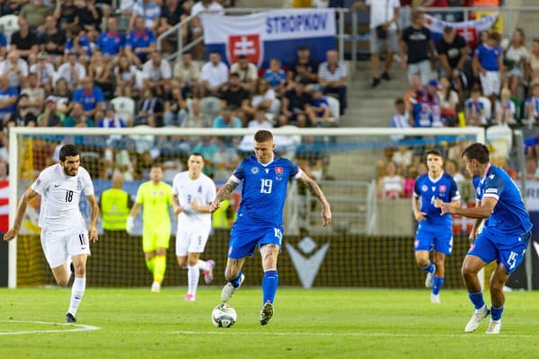 Juraj Kucka počas zápasu. 