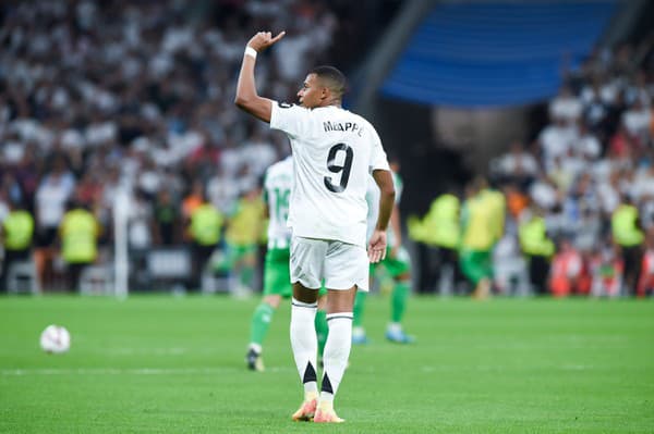 Francúzsky futbalista Kylian Mbappé v drese Realu Madrid.