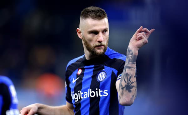 Milan Škriniar v drese Interu Miláno.