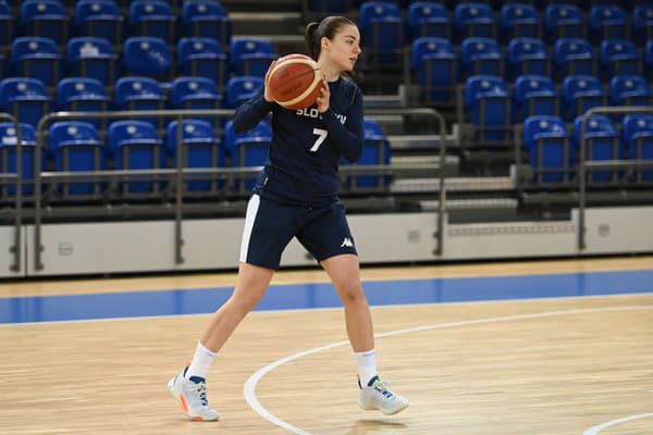 Slovenská basketbalistka Barbora Wrzesiński.