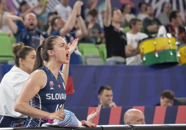 Slovenská basketbalistka Barbora Wrzesiński.