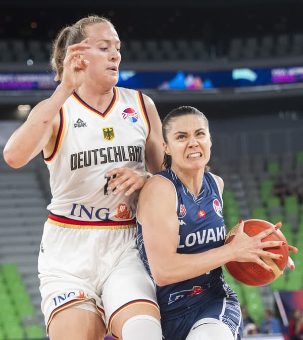 Slovenská basketbalistka Barbora Wrzesiński.