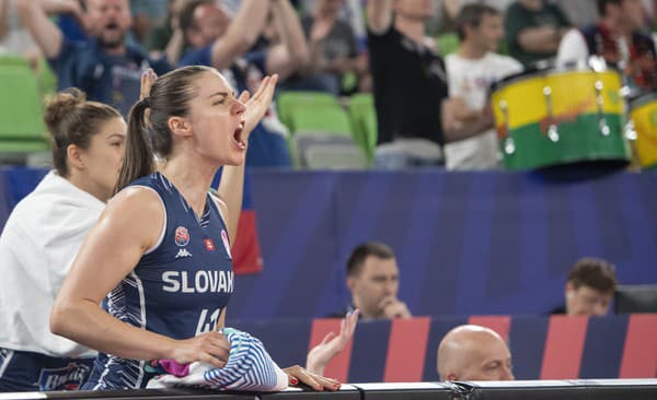 Slovenská basketbalistka Barbora Wrzesiński.