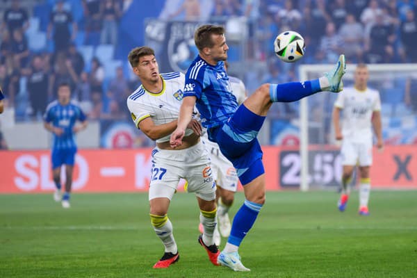 Futbalista Slovana Bratislava Jurij Medveděv.