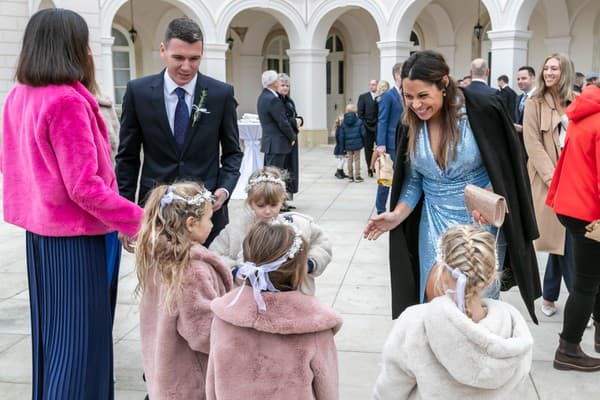 Usmiata kajakárka Martina Kohlová-Gogolová s družičkami