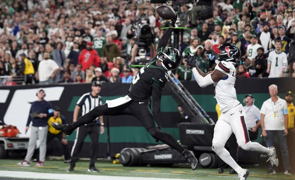 Garrett Wilson (22), receiver New York Jets, sa postaral o mimoriadny moment