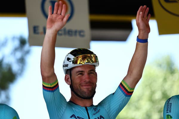 Britský cyklista Mark Cavendish.