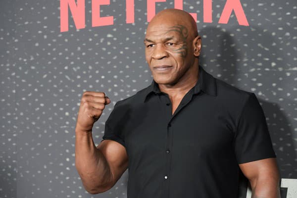 Bývalý šampión v ťažkej váhe Mike Tyson.