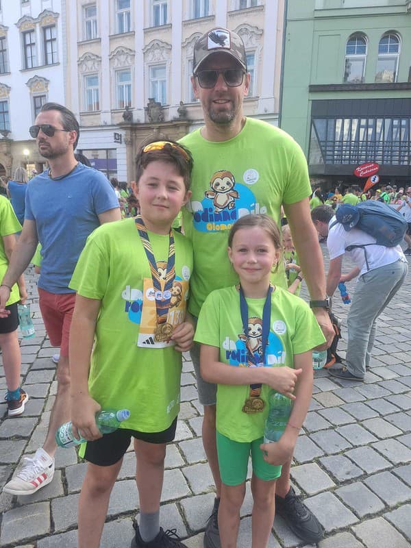 Gólman Braňo Konrád žije s rodinou už roky v Olomouci.