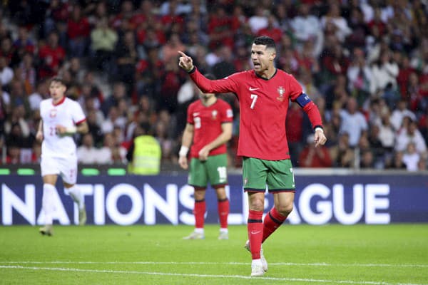 Cristiano Ronaldo nahnevaný po neuznaní faulu v jeho prospech