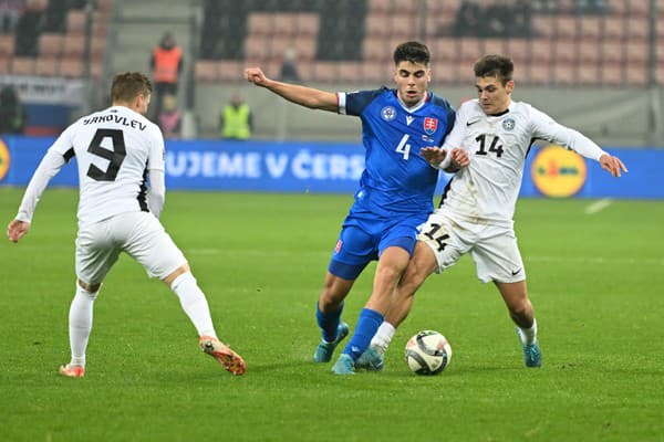 Slovensko v záverečnom zápase Ligy národov nastúpilo proti Estónsku.