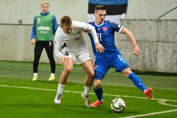 Slovensko v záverečnom zápase Ligy národov nastúpilo proti Estónsku.