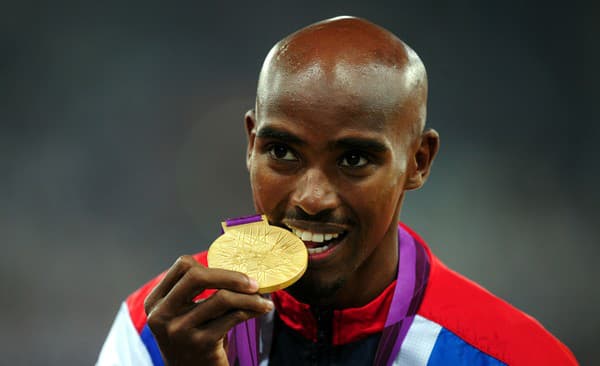 Bývalý olympijský šampión Mo Farah.