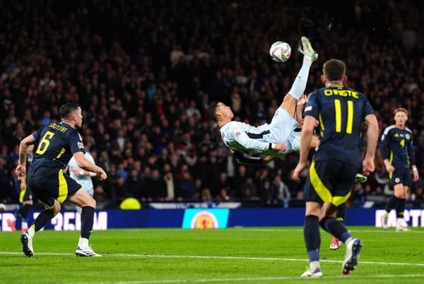 Hviezdny portugalský futbalista Cristiano Ronaldo.