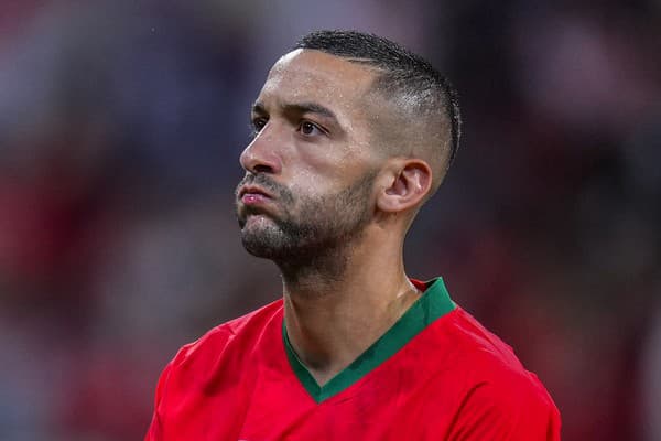 Hakim Ziyech v drese marockej reprezentácie