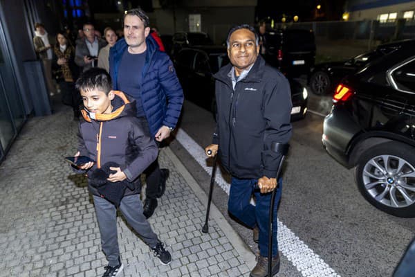 Na zápase ŠK Slovan Bratislava a AC Miláno nechýbal ani Gautama Ranu