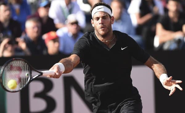 Juan-Martin Del Potro je bývalou svetovou trojkou ATP.