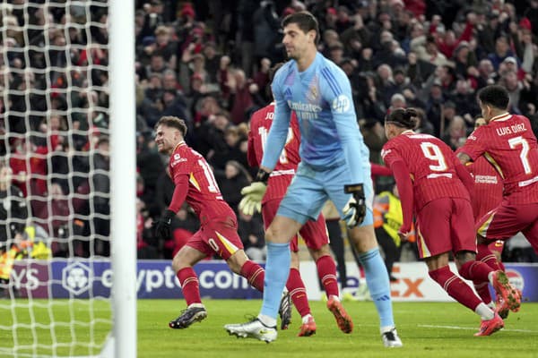 Real Madrid v stredajšom zápase Ligy majstrov podľahol anglickému Liverpoolu 0:2.