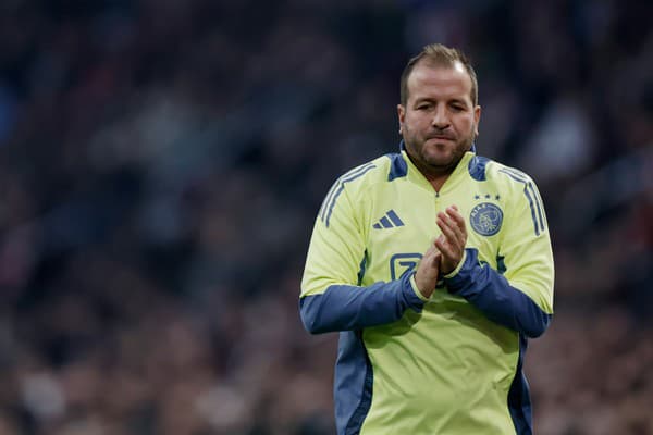 Rafael Van Der Vaart v zápase legiend Ajaxu Amsterdam a Realu Madrid.