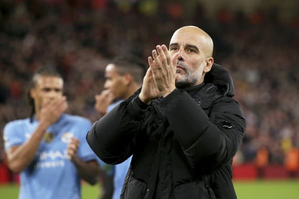 Tréner CItizens Pep Guardiola sa náchádza v neľahkej situácii