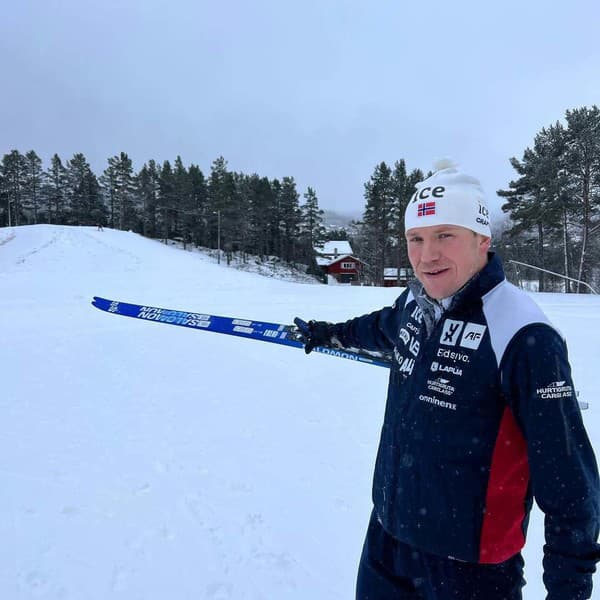 Nórsky biatlonista Vetle Sjåstad Christiansen.