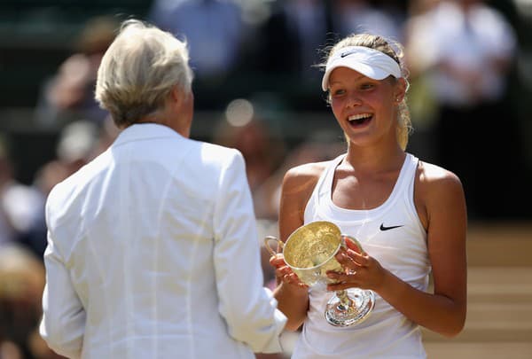 V roku 2015 vyhrala Sofia Žuková juniorsky Wimbledon.