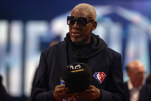 Dennis Rodman je legendou NBA.