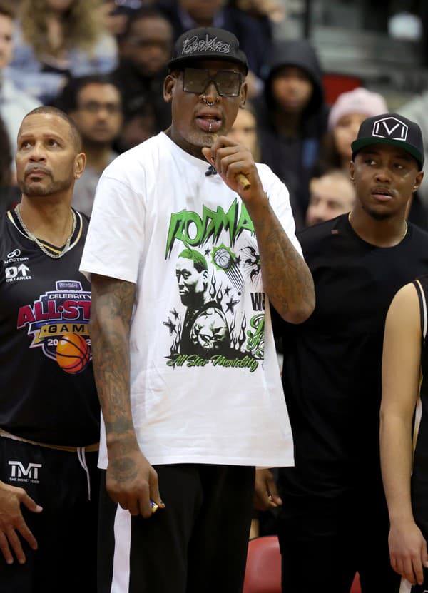 Dennis Rodman je legendou NBA.